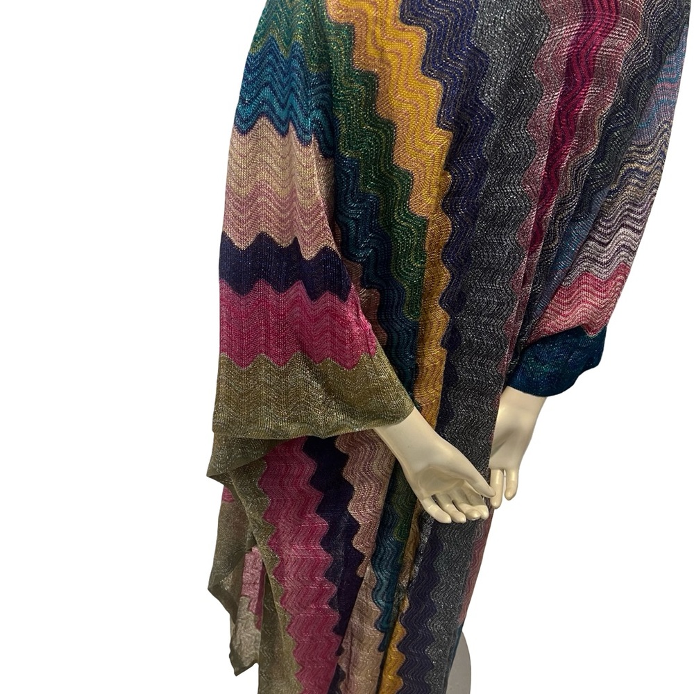 Free People Colorful Knit Shawl - Picture 7 of 16